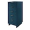 Manhattan Comfort Granville Tall 23.62 Narrow Dresser in Midnight Blue DR-5004 - alternate 5